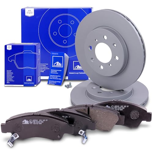 ATE Bremsenset Vorderachse inkl. Bremsscheiben vorne Ø 258 mm belüftet und