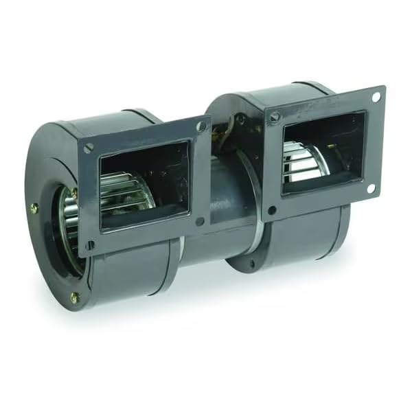 Rectangular OEM Blower, 1350 RPM, 1 Phase, Direct Drive, Steel 1 Speed, Mfr: 1TDR5-A
