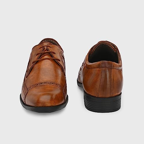 Image of Centrino Formal Shoe for Men | Soft Cushioned Insole for All-Day Comfort | Premium Craftsmanship & Durable Build |Stylish & Elegant Design | Perfect for Office, Business Casual & Formal Attire (6425)