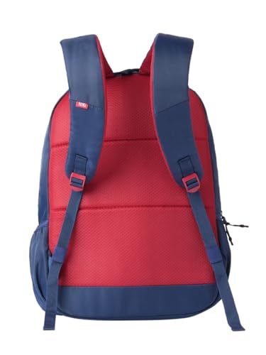 Image of Wildcraft Wiki 28 Backpack For Boys & Girls | 18 Inch- 28 Ltr and Two Compartments with Padded Shoulders, Bottle Holder, Key Chain | Best for Books,Stationery,Lunch Box & Essentials