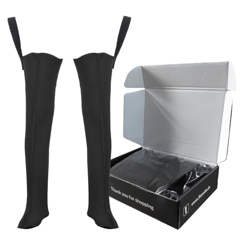 3Kamido Vadeadores de fieltro, negros, muy cálidos, térmicos, para climas fríos, para pescadores, cazadores, silvicultores, para la industria y la agricultura (47/48)