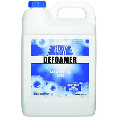 Spa & Hot Tub Defoamer - Gallon - Quickly Removes Foam Without The Use of Harsh Chemicals, Eco-Friendly Safe Silicone Emulsion Formula - Concentrate Cover