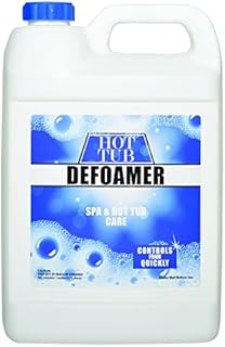 Spa & Hot Tub Defoamer - Gallon - Quickly Removes Foam Without The Use of Harsh Chemicals, Eco-Friendly Safe Silicone Emulsion Formula - Concentrate