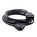 16Pin OBD2 Extension Cable 5m/10m ELM327 ODB2 16 Pin ELM327 OBD II Extensions Cables Connector Interface Adapter(5M OBD2 Cable)