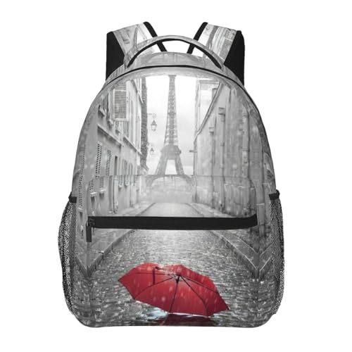 Sac à dos en toile OdDdot léger pour ordinateur portable, idéal pour les balades à Paris