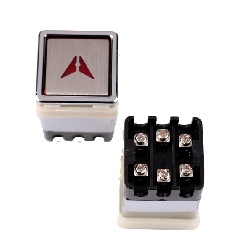 5pcs Elevator Accessories AK-03 Elevator Button 30x30 Freight Elevator Parts