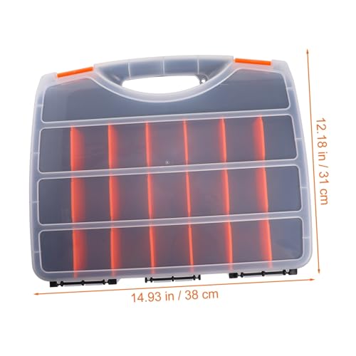 Boîte de rangement Mipcase compartiments plastique pour bricolage maison - 3