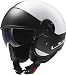 Produktbild LS2 of597 Cabrio über matt weiß schwarz Motorrad Helm