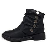 blowfish stiefelette braun Dekoratives Knopfdetail Blowfish Damen Kurious Stiefeletten Stiefel Schwarz 38 EU