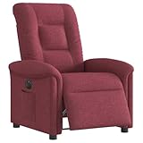 【Cadre solide et stable :】 le cadre en bois et en métal offre une structure solide et une grande stabilité. Ce fauteuil inclinable est confortable et durable.