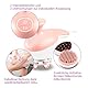 medisana AC 950 Cellulite Massagegerät für straffere Haut mit 3 Massageaufsätzen, Selbstmassage mit 3 rotierenden Massagerollen und 2 Massageintensitäten, kabellos mit Akku