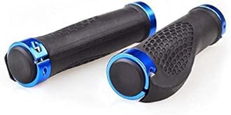 BlueSunshine Ergonomic Design Rubber Bike Bicycle Handlebar Comfort MTB Grips Widen Holding Surface Anti-Slip Mountain Cycling
