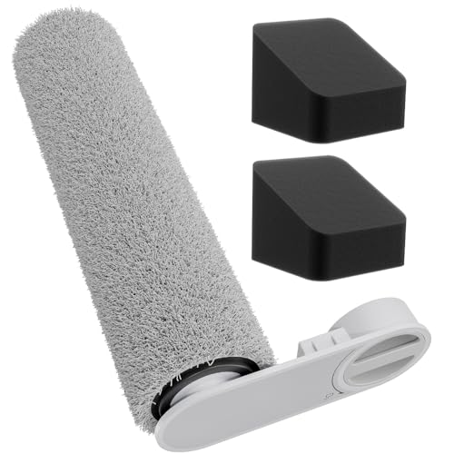 JONR Replacement Brush Roller Sponge Filter Set for JONR ED12 Wet Dry Vacuum Replacement Parts Accessory Kit 1 Roller Brush2 Filters
