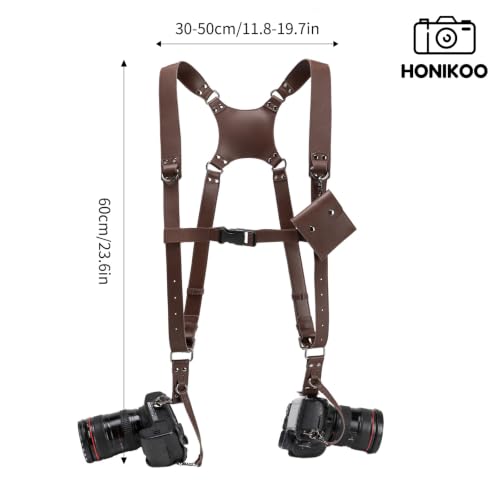 Dual Camera Harness Camera Straps Holster for Photographers Comfort Version - image 3
