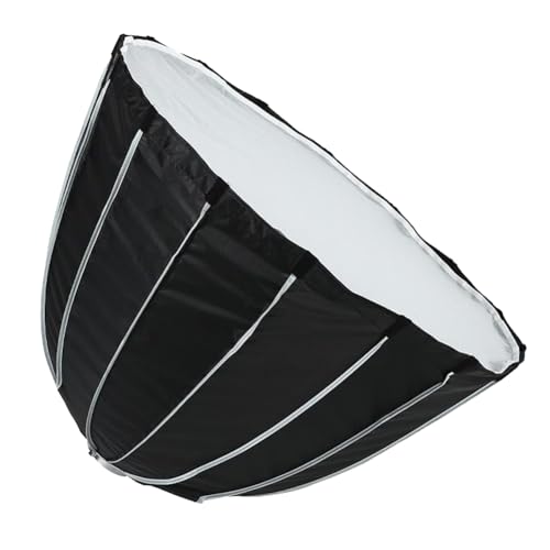 Gvvsjgdbis Boîte à lumière pour photographie - Diamètre : 90 cm - Ouverture rapide - Avec grille métallique Bowens - Grille à baïonnette
