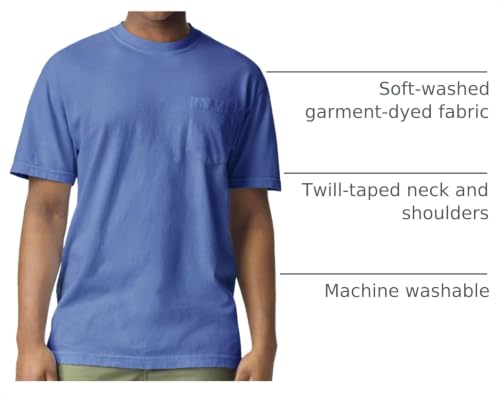 Image of Comfort Colors Adult Short Sleeve Pocket Tee, Style 6030