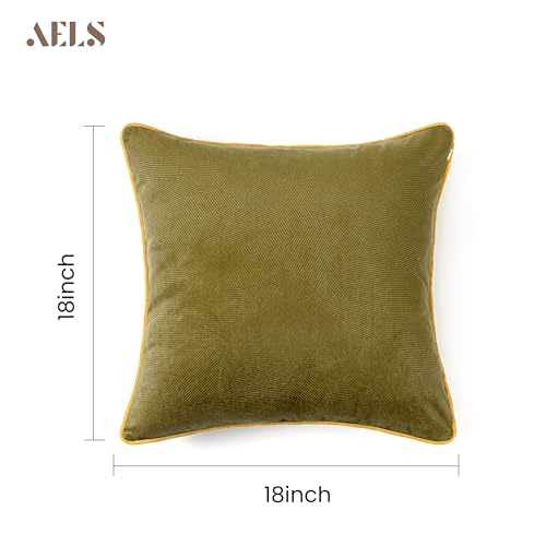Housse de coussin design géométrique haut de gamme 45x45 cm lot de 2