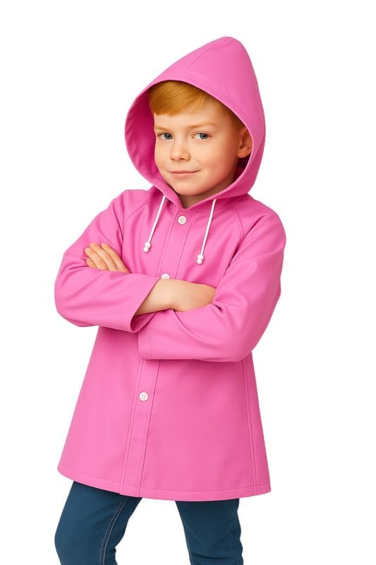 Raincoat for Travel and Outdoor Use | Waterproof Protection-DOLLY_Pink_A_30-picture-18