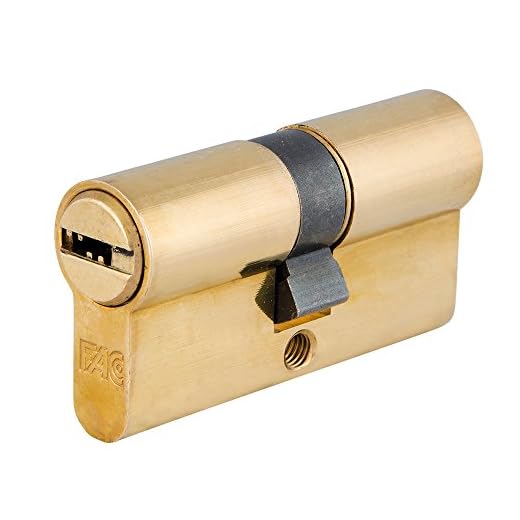 FAC 3014200 Cilindro Seguridad 60-p 30x30 Latonado 15,0 mm