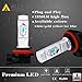 Alla Lighting 3800lm H8 H11 LED Bulbs H16, 3000k Gold Yellow Fog Lights High Illumination ETI 56-SMD Xtreme Super Bright Lamp Replacement