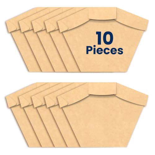Image of Gearwiz 10-Pack Disposable Vacuum Bags For Gearwiz Backpack Vacuum Cleaner, Paper Liner Replacement for Cleaner Dust Collection