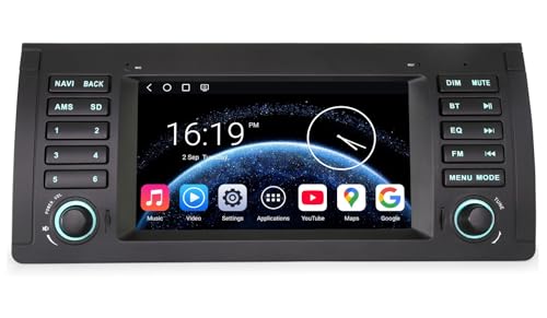 Autoradio Android 14 Per BMW X5 E53 (2000-2007) – 7 Pollici Touch, 4GB+64GB, GPS, Carplay Wireless, Android Auto, DSP, WiFi, Bluetooth 5.0 - 2