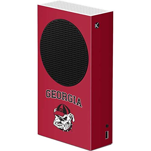 Skinit Decal Gaming Skin Compatible with Xbox Series S Console - Officially Licensed University of Georgia Bulldogs Logo Design