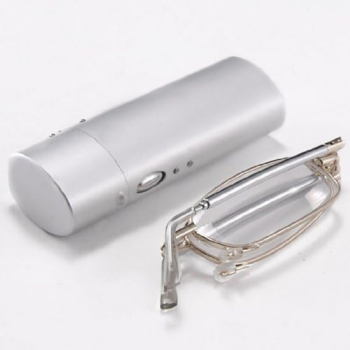 THG Office Work Reader Flip-top Design Travel Pocket Full Frame Eyewear Folding Foldable Reading Glasses +3.00 Eyeglasses Hard Case