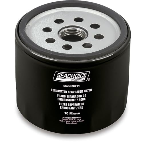 Filtre séparateur eau essence Seachoice 20914 contre la corrosion du moteur
