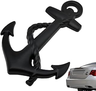 Kaber Egypt 2020-3D Metal Car Sticker - Black - 7.5 by 5.5 cm - Black - 1 Piece