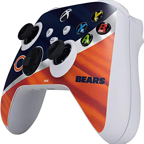 Skinit Decal Gaming Skin Compatible with Xbox Series S Controller - Officially Licensed NFL Chicago Bears Design