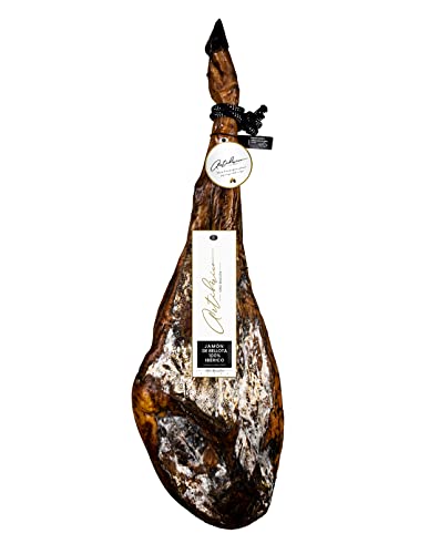 Jamón Ibérico Bellota 100% Raza Ibérica. Jamón Ibérico ARTIBÉRICO. Peso pieza entera de 7 a 8 kgs. Jamón Bellota Ibérica con 36 meses de curación. Jamones Ibéricos. Jamón Ibérico Bellota. Jamones Cover