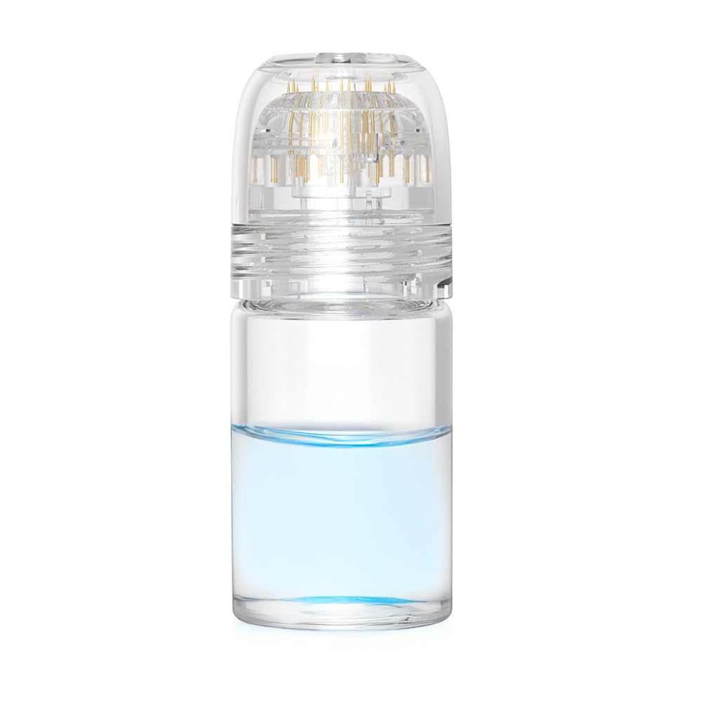 Serum Applicator Hydra Roller Derma Stamp Fine Touch Microneedling Roller Stamp 0 25mm No Serum