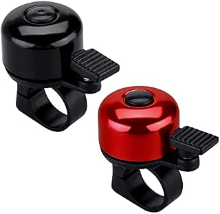 JFmall Bicycle Bell Bike Bell with Loud Crisp Clear Sound, Road and Mountain Bike Bell Adults Kids