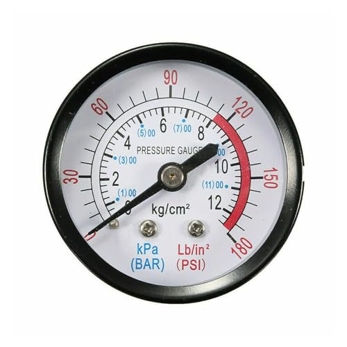 ͌vC vX`bNGARvbT[͌v 50mm 1/4C`lW 0-180 PSI 0-12 Bar ubN