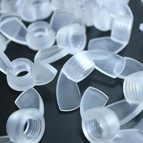 Pack of 20 Acrylic M8 Butterfly Nuts Cover
