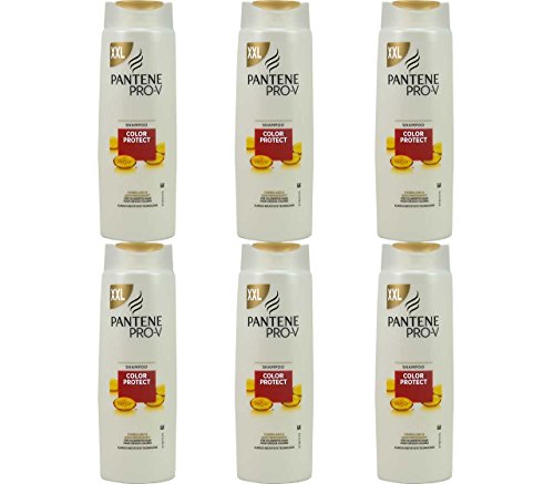 6 x Pantene Pro V Color Protect Shampoo per