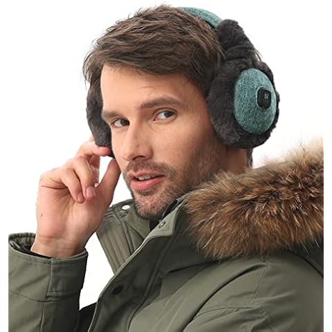 AROMA SEASON® | Beheizte Ohrenwärmer mit integriertem Akku für Damen Herren Kinder im Winter | Beheizbare Ohrenschützer / Ohrwärmer Cover