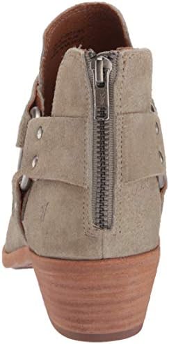 Frye Women's Ray Harness Back Zip Ankle Boot, Light Grey, 5.5 Medium US | Image 2