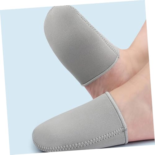 ORFOFE Neopreno Calentador de Dedos para Invierno Separador de Dedos para Zapatillas Protector de Talón para Hombre Funda Térmica para Ciclismo miniatura 6