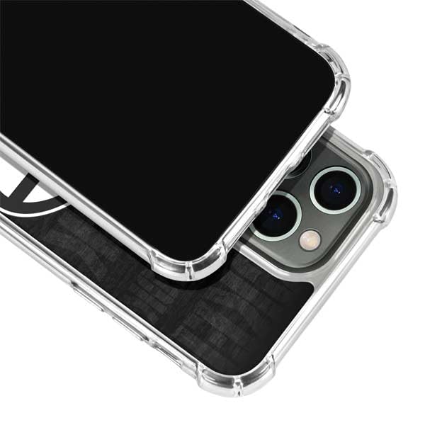 Skinit Clear Phone Case Compatible with iPhone 13 Pro Max - Officially Licensed NFL Green Bay Packers Black & White Design