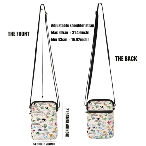 PXTIDY Dragon Novel Crossbody Bag Gift Dragon Novel Inspired Gift Bag Dragon Tribes For Dragon Lovers2