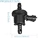 Vapor Canister Purge Valve for Ford Focus 2013-2018, Escape 2013-2018, Fiesta 2014-2019, Lincoln MKC 2015-2018 | Replaces 0280142500 BV61-9G866-AA