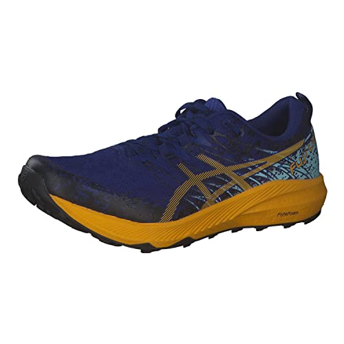 ASICS Fujitrabuco Lite 2 Trailrunning-Schuhe für Männer Grau Orange 42.5...