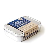 Large Stainless Steel Food Container: ECOlunchbox Solo Rectangle (2 pack)