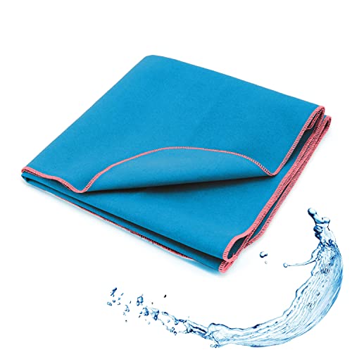SETEX Serviette de Sport Atlantique avec surpiqûre Rose 50 x 100 cm Cover