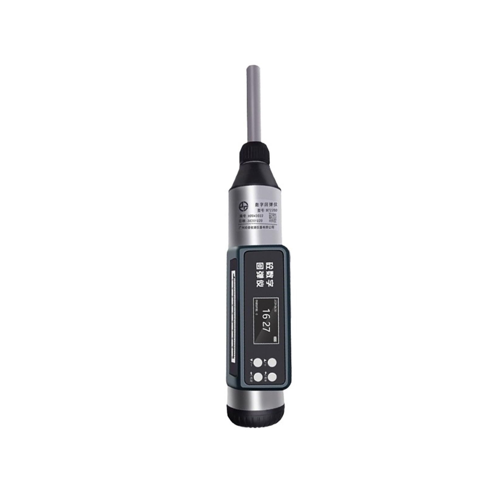 LNHHG Concrete Rebound Hammer Tester Concrete Hammer BT225D Surveying Instrument Rebound Test Hardness Tester