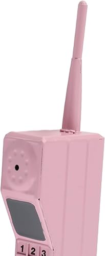 Miniatura 1 de Accesorio de teléfono antiguo, modelo retro de hierro 90S, modelo de teléfono celular falso para accesorios de restaurante, decoración del hogar