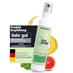 NUTRIMINS Dentalspray für Hunde 100ml Jahresvorrat – In Deutschland hergestellt, von Experten entwickelt – Natürliches Zahnspray zur Unterstützung der Zahnpflege bei Zahnbelag, Mundgeruch & Zahnstein