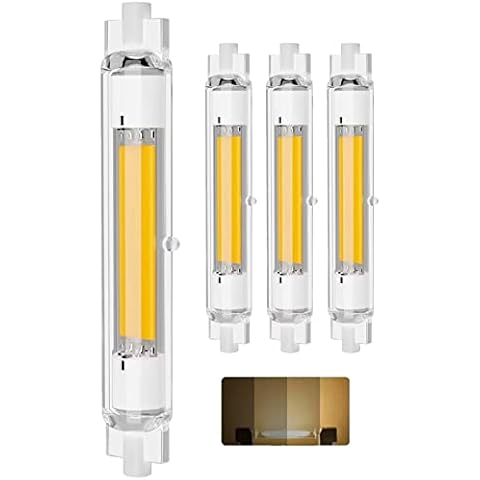 XFVC 30W R7S 118mm LED Bulb Warm White 3000K R7S J118 Linear Reflector Bulb Equivalent 300W R7S LED Halogen Bulb Slim LED Spotlight Bulbs,R7S Energy Saving LED Floodlight Bulb,No Flicker, 3000LM Cover